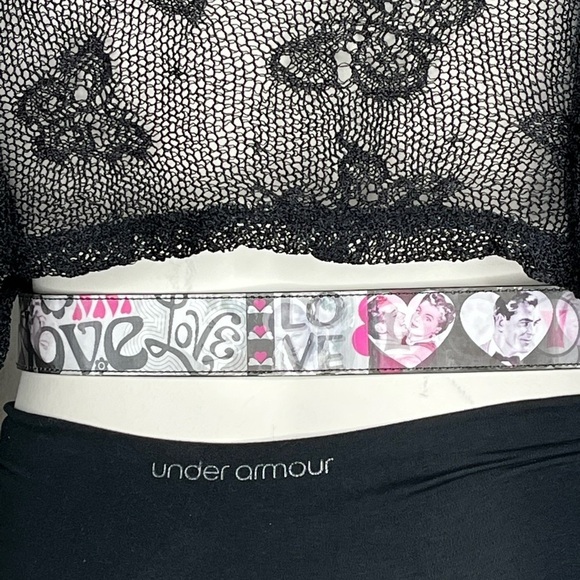 NWT Love Hologram Belt Sz Sm - Picture 6 of 12